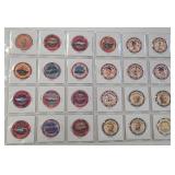 CASINO COMMEMORATIVE CHIPS (502 C)