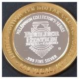 BOULDER STATION .999 FINE SILVER TOKEN (551 C74)