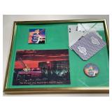 FRAMED CASINO SOUVENIR PLAQUE (519 N)