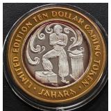 LIMITED EDITION $10 .999 SILVER TOKEN (551 A96)