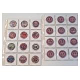 CASINO COMMEMORATIVE CHIPS (511 E)