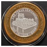 LIMITED EDITION $10 .999 SILVER TOKEN (551 A51)