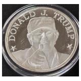 DONALD TRUMP 1oz .999 SILVER ROUND  (350 CQ)