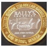 BALLY'S 777 .999 FINE SILVER $10 TOKEN (551 D10)