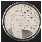 DONALD TRUMP 1oz .999 SILVER ROUND  (350 G)