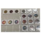 CASINO COMMEMORATIVE CHIPS (505 G)