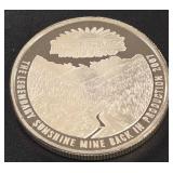 1oz .999 FINE SILVER COIN (814 AB)