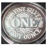 1oz .999 FINE SILVER COIN (815 R)