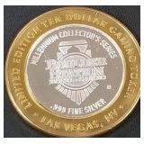 BOULDER STATION .999 FINE SILVER TOKEN (551 C76)