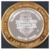 BOULDER STATION .999 FINE SILVER TOKEN (551 C75)