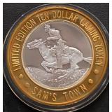 LIMITED EDITION $10 .999 SILVER TOKEN (551 A61)