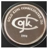 1oz .999 FINE SILVER COIN (874 J)