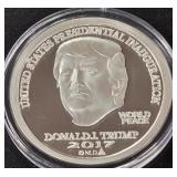 DONALD TRUMP 1oz .999 SILVER ROUND  (350 BV)