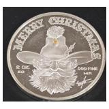 TWO OZ  .999 FINE SILVER COIN (841 G)
