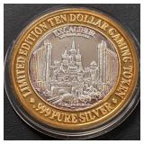 LIMITED EDITION $10 .999 SILVER TOKEN (551 B99)