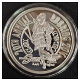 1oz .999 FINE SILVER CASINO COIN (350 H)