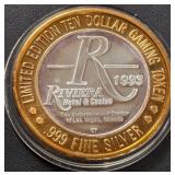 LIMITED EDITION $10 .999 SILVER TOKEN (551 B95)