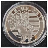 DONALD TRUMP 1oz .999 SILVER ROUND  (350 T)