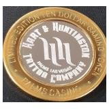 PALMS - .999 FINE SILVER GAMING TOKEN (551 A20)