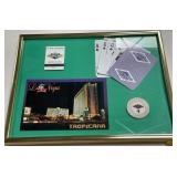 FRAMED CASINO SOUVENIR PLAQUE (519 AB)