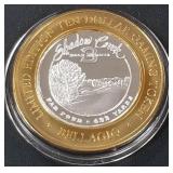 BELLAGIO .999 FINE SILVER $10 TOKEN (551 C85)