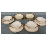 488 - LENOX GOLD-RIMMED DISHWARE (D169)