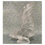 488 - LALIQUE ROOSTER FIGURINE (M40)