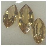 3.69CT CITRINE GEMSTONES