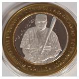 BABE RUTH - .999 FINE SILVER $10 TOKEN (8)