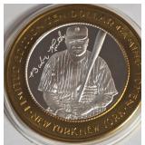BABE RUTH - .999 FINE SILVER $10 TOKEN (3)