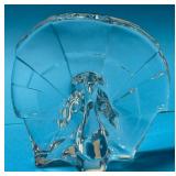 488 - BACCARAT CRYSTAL PEACOCK/ TURKEY (F110)