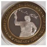 BABE RUTH - .999 FINE SILVER $10 TOKEN (6)