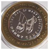 MIRAGE LV CASINO - .999 FINE SILVER $10 TOKEN (35)