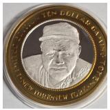 BABE RUTH - .999 FINE SILVER $10 TOKEN (1)