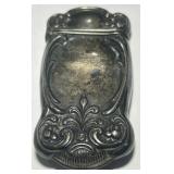 ANTIQUE GORHAM STERLING SILVER MATCH SAFE VESTA