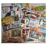 LOT OF 10 VINTAGE MOVIE LOBBY CARDS IN SPANISH