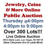 WELCOME TO OUR THUR. @4pm ONLINE PUBLIC AUCTION