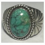 DELBERT VANDEVER STERLING SILVER TURQUOISE