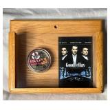 MOBSTER HENRY HILL FRAMED SIGNED CAN