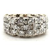 14KT YELLOW GOLD 1.25CT DIAMOND RING