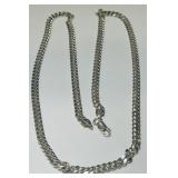 STERLING SILVER 24 ' CHAIN 33.8 GRS
