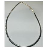 STERLING SILVER HERRINGBONE CHAIN 23.5 GRS