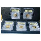 5 SACAGAWEA DOLLARS