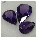 5.22CT AMETHYST GEMSTONES