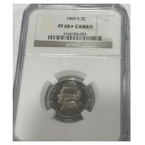 1969 S 5C PF68 CAMEO