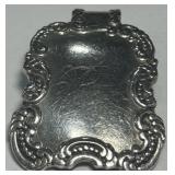 ANTIQUE STERLING SILVER PENDANT 1835 GRS