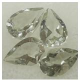 4.06CT GREEN AMETHYST GEMSTONES