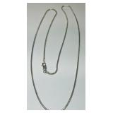 STERLING SILVER SNAKE CHAIN 24' 10.9 GRS