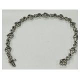 STERLING SILVER BRACELET 10.5 GRS