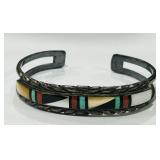 ZUNI STYLE CUFF BRACELET 22.7 GRS